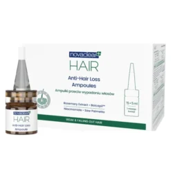 Novaclear Hair ampułki przeciw wypadaniu włosów 15 x 5 ml