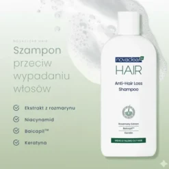 Novaclear Hair szampon przeciw wypadaniu włosów 250 ml