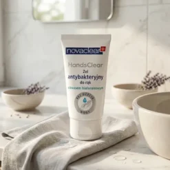 Novaclear HandsClear żel antybakteryjny do rąk z kwasem hialuronowym 50 ml