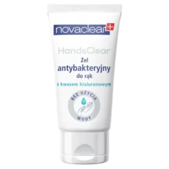 Novaclear HandsClear żel antybakteryjny do rąk z kwasem hialuronowym 50 ml