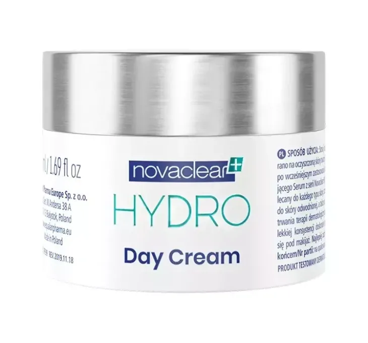 Novaclear Hydro nawilżający krem-żel na dzień 50 ml