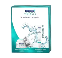 Novaclear Hydro nawilżenie i ukojenie zestaw krem na dzień 50 ml + krem pod oczy 15 ml