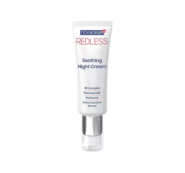 Novaclear Redless krem wzmacniający do cery naczynkowej na noc 50 ml