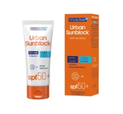 Novaclear Urban Sunblock ochronny krem do twarzy SPF50+ dla skóry suchej 40 ml
