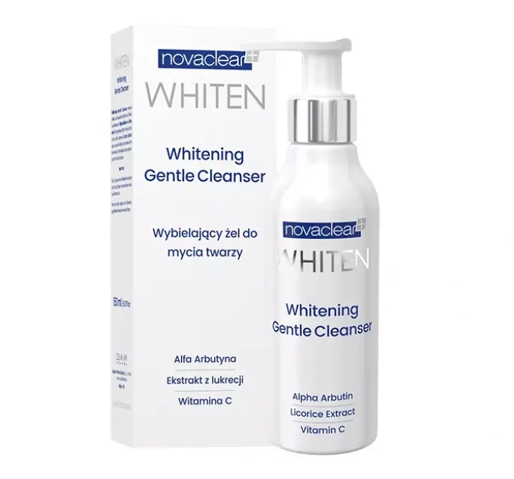 Novaclear Whiten żel do mycia twarzy redukujący przebarwienia 150 ml