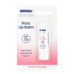 Novaclear Whiten pomadka ochronna do ust SPF50+ Rosy 4,9 g