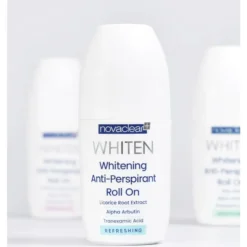 Novaclear Whiten Refreshing odświeżający antyperspirant w kulce 50 ml