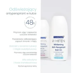 Novaclear Whiten Refreshing odświeżający antyperspirant w kulce 50 ml