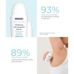 Novaclear Whiten Refreshing odświeżający antyperspirant w kulce 50 ml