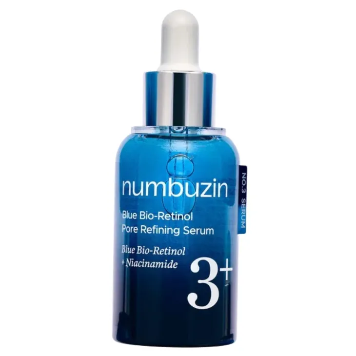 Numbuzin No.3+ Blue Bio-Retinol Pore Refining Serum regenerujące serum do twarzy z bioretinolem 30 ml