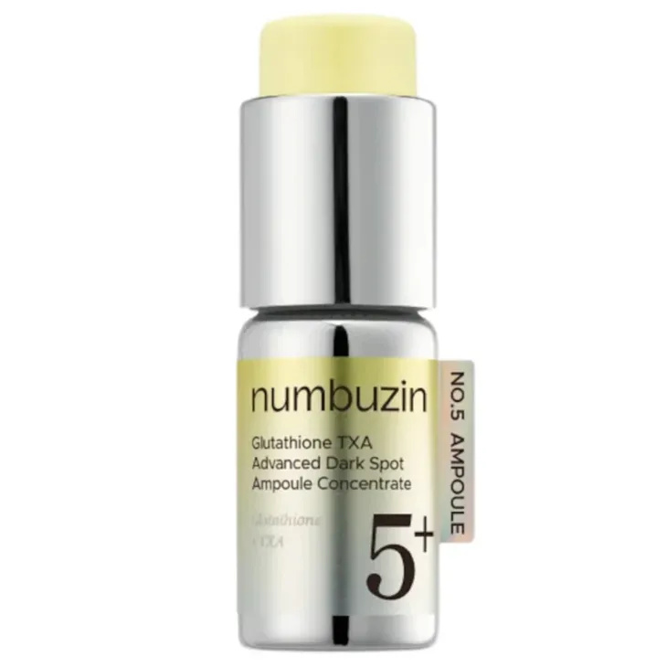 Numbuzin No.5+ Glutathione TXA Advanced Dark Spot Ampoule Concentrate rozjaśniający koncentrat serum na przebarwienia 10,7 g