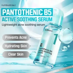 Numbuzin No.1 Pantothenic B5 Active Soothing Serum intensywnie nawilżające serum do twarzy 50 ml