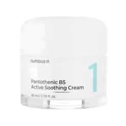 Numbuzin No.1 Pantothenic B5 Active Soothing Cream kojący krem do twarzy 80 ml
