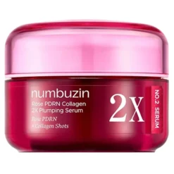 Numbuzin No.2 Rose PDRN Collagen 2x Plumping Serum ujędrniająco-nawilżające serum kolagenowe z PDRN i peptydami 30 ml