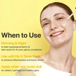 Numbuzin No.5+ Vitamin Concentrated Serum rozjaśniające serum do twarzy 30 ml