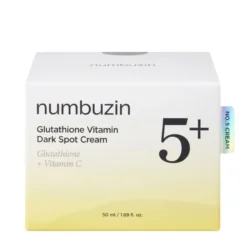 Numbuzin No.5+ Vitamin Glutathione Dark Spot Laser Cream rozjaśniający krem na przebarwienia 50 ml
