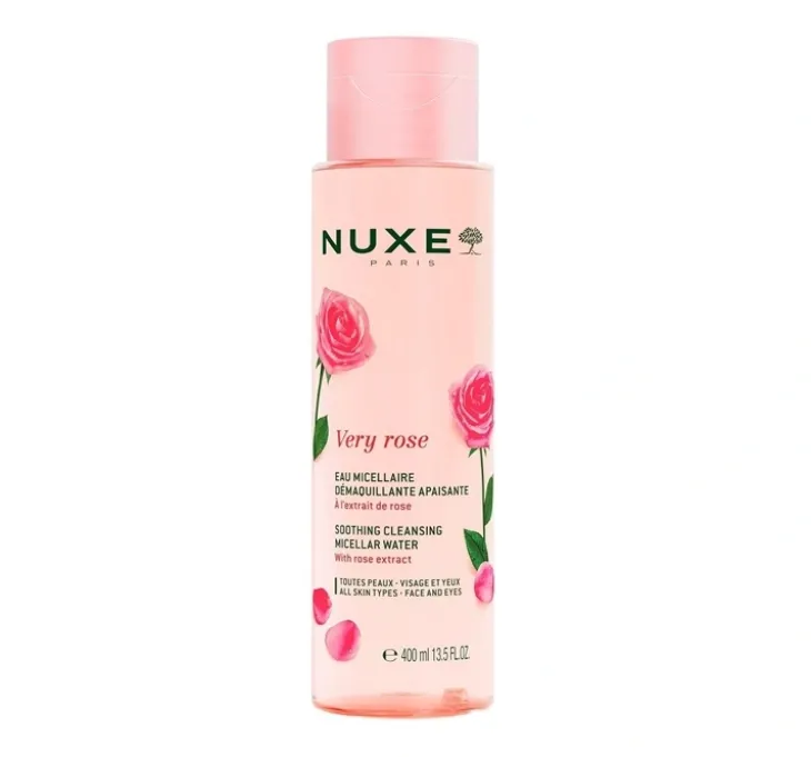 Nuxe Very Rose łagodząca woda micelarna 3w1 400 ml