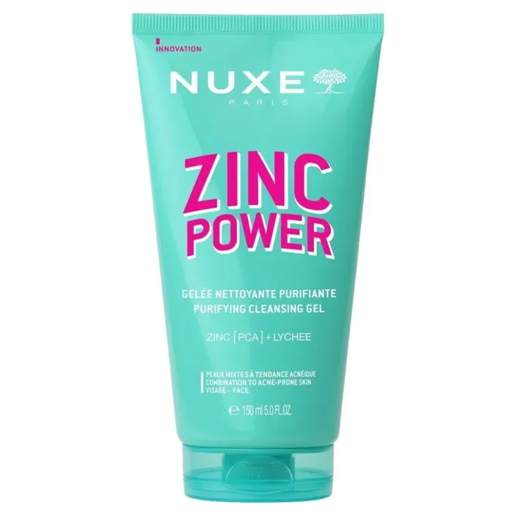 Nuxe Zinc Power oczyszczający żel do mycia twarzy 150 ml