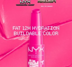 NYX Professional Makeup × A Minecraft Moviebalsam do ust w sztyfcie 02 Cherry Grove Girlie 2 g