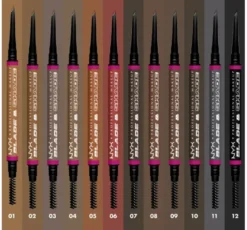 NYX Professional Makeup Blade & Shade automatyczna kredka do brwi 03 Cool Ash Brown 0,06 g