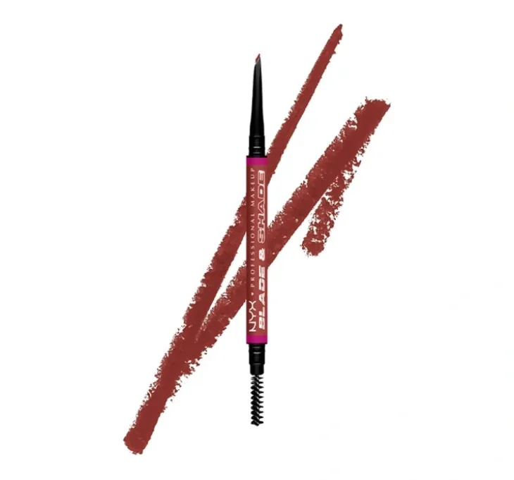 NYX Professional Makeup Blade & Shade automatyczna kredka do brwi 06 Rich Auburn 0,06 g