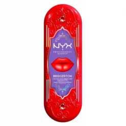 NYX Professional Makeup Bridgerton Royal Treasures Lip Kit 04 zestaw do makijażu ust błyszczyk Royal Butter Gloss Rouge Romance 8 ml + konturówka Royal Lip Liner Flirt Alert 0,33 g