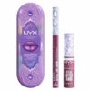 NYX Professional Makeup Bridgerton Royal Treasures Lip Kit 02 lip makeup set Royal Butter Gloss Amethyst Amour 8 ml + Royal Lip Liner Talk of the Ton 0.33 g