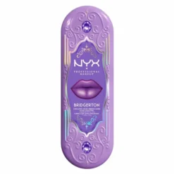 NYX Professional Makeup Bridgerton Royal Treasures Lip Kit 02 lip makeup set Royal Butter Gloss Amethyst Amour 8 ml + Royal Lip Liner Talk of the Ton 0.33 g