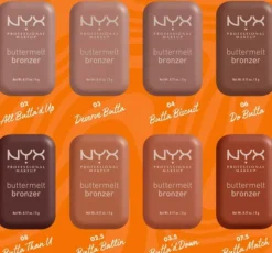 NYX Professional Makeup Buttermelt bronzer do twarzy w kompakcie 2.5 Butta Ballin 5 g