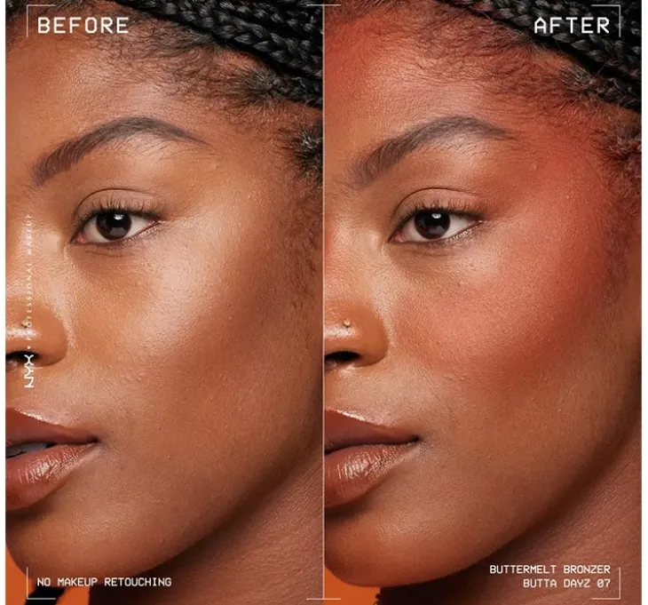NYX Professional Makeup Buttermelt bronzer do twarzy w kompakcie 07 Butta Dayz 5 g