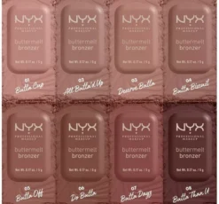 NYX Professional Makeup Buttermelt bronzer do twarzy w kompakcie 02 All Buttad Up 5 g