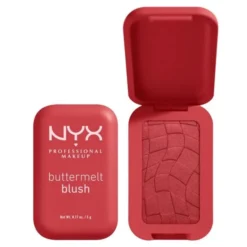 NYX Professional Makeup Buttermelt róż do policzków w kompakcie 05.25 Butta Than Coral 5 g