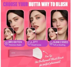 NYX Professional Makeup Buttermelt róż do policzków w kompakcie 05 Had Butta 5 g