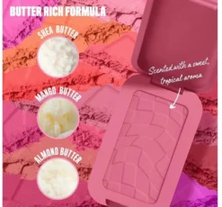 NYX Professional Makeup Buttermelt róż do policzków w kompakcie 06 For The Butta 5 g