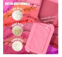NYX Professional Makeup Buttermelt róż do policzków w kompakcie 02 Butta Together 5 g