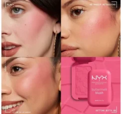 NYX Professional Makeup Buttermelt róż do policzków w kompakcie 08 Getting Butta 5 g