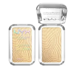 NYX Professional Makeup Buttermelt rozświetlacz do twarzy w kompakcie 25 Butta Than Gold 5 g