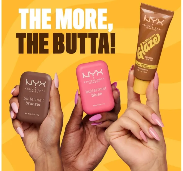 NYX Professional Makeup Buttermelt Glaze podkład w kremie SPF30 08 Nutmeg Butta 30 ml