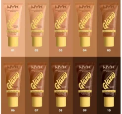 NYX Professional Makeup Buttermelt Glaze podkład w kremie SPF30 09 Hazelnut Butta 30 ml
