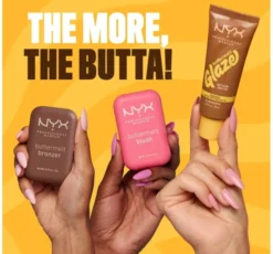 NYX Professional Makeup Buttermelt Glaze podkład w kremie SPF30 09 Hazelnut Butta 30 ml