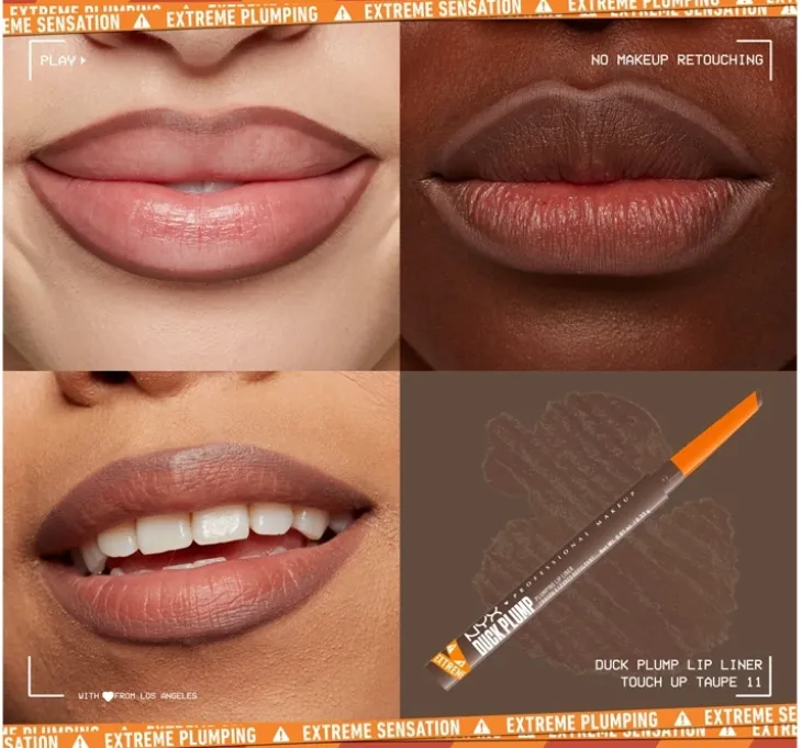 NYX Professional Makeup Duck Plump konturówka do ust 11 Touch Up Taupe 0,3 g