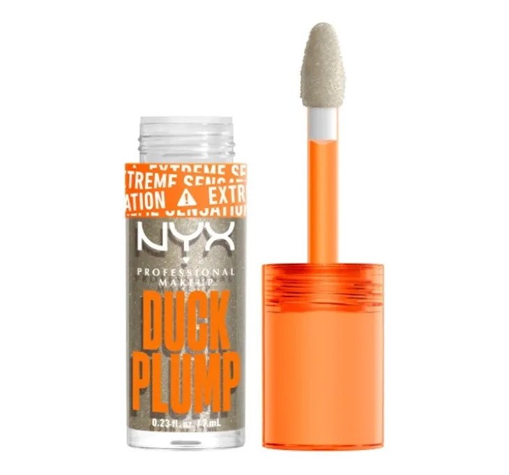NYX Professional Makeup Duck Plump powiększający błyszczyk do ust 20 Quazy Silver 7 ml
