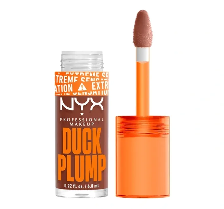 NYX Professional Makeup Duck Plump powiększający błyszczyk do ust 07 Mocha Me Crazy 6,8 ml