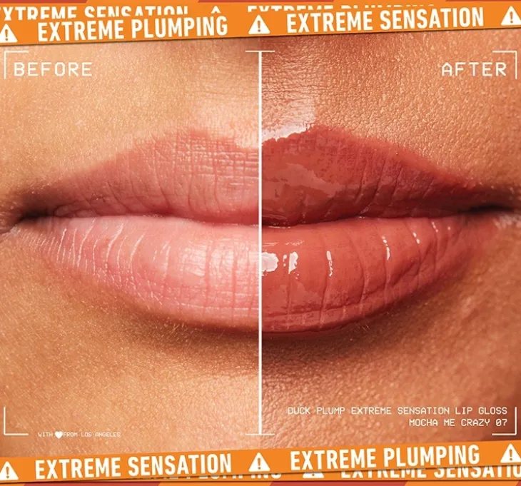 NYX Professional Makeup Duck Plump powiększający błyszczyk do ust 07 Mocha Me Crazy 6,8 ml