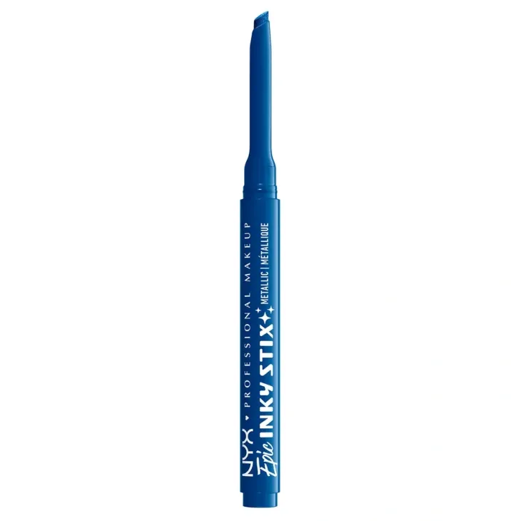 NYX Professional Makeup Epic Inky Stix wodoodporny kremowo-żelowy eyeliner w formie kredki do oczu o metalicznym wykończeniu 08 Turbo Teal 0,1 g