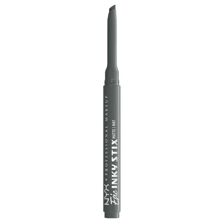 NYX Professional Makeup Epic Inky Stix wodoodporny kremowo-żelowy eyeliner w formie kredki do oczu o matowym wykończeniu 15 Off-Grid Grey 0,1 g