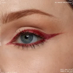 NYX Professional Makeup Epic Inky Stix wodoodporny kremowo-żelowy eyeliner w formie kredki do oczu o metalicznym wykończeniu 05 Robotic Red 0,1 g