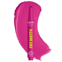 NYX Professional Makeup Fat Matte matowa pomadka do ust 13 Fluffy Fuchsia 2 g