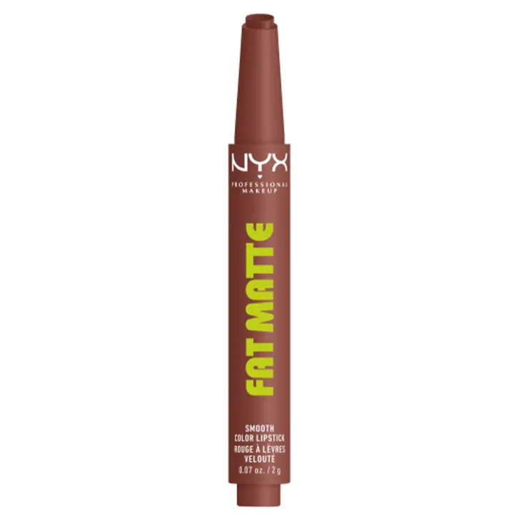 NYX Professional Makeup Fat Matte matowa pomadka do ust 08 Toasty Taupe 2 g
