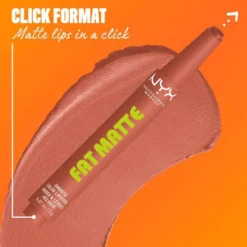 NYX Professional Makeup Fat Matte matowa pomadka do ust 04 Rose Robe 2 g
